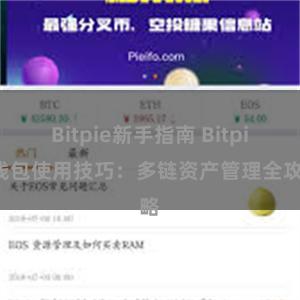 Bitpie新手指南 Bitpie钱包使用技巧：多链资产管理全攻略