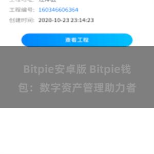 Bitpie安卓版 Bitpie钱包：数字资产管理助力者