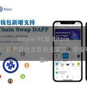 Bitpie PC版 Bitpie钱包：资产百分之百自主掌控，安全可靠！