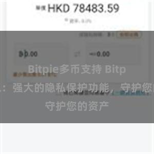 Bitpie多币支持 Bitpie钱包：强大的隐私保护功能，守护您的资产