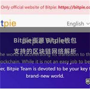 Bitpie资源 Bitpie钱包支持的区块链网络解析