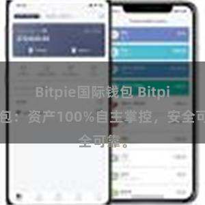 Bitpie国际钱包 Bitpie钱包：资产100%自主掌控，安全可靠。