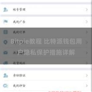 Bitpie教程 比特派钱包用户隐私保护措施详解