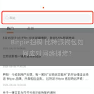 Bitpie扫码 比特派钱包如何应对网络拥堵？