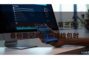 比特派去中心化  第三步：备份助记词在创建钱包时